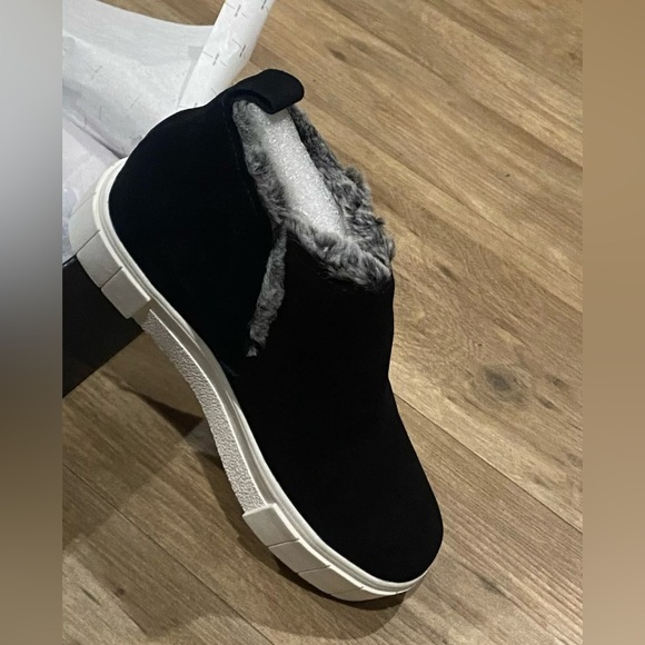 DOLCE VITA - ZALI SNEAKERS BLACK SUEDE-Women's Size: 7.5-Black Suede-NEW!! - Picture 6 of 16